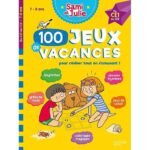 100 jeux de vacances Sami et Julie du CE1 au CE2 7-8 ans  - Avec 1 crayon