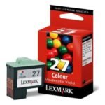Cartouche 3 couleurs n°27 10NX227E Lexmark