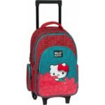 Cartable à roulettes Hello Kitty Rouge 208251 - Graffiti