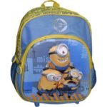Mini Sac à dos Minions 3D Bleu 15440 - Maternelle - Graffiti