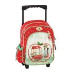 Mini Cartable à roulettes Santoro Kori Kumi Apple 177762 - Maternelle - Graffiti