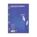 Feuilles simples Calligraphe - A4 - Blanches - 200p - Séyès - 80g - Perforées