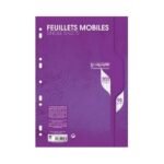 Feuilles simples Calligraphe - A4 - Blanches - 200p - Séyès - 90g - Perforées