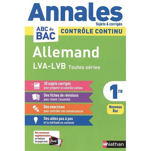 Allemand201re2020-20Sujets202620corrigC3A9s.jpg Allemand 1re - Sujets & corrigés – Image 1