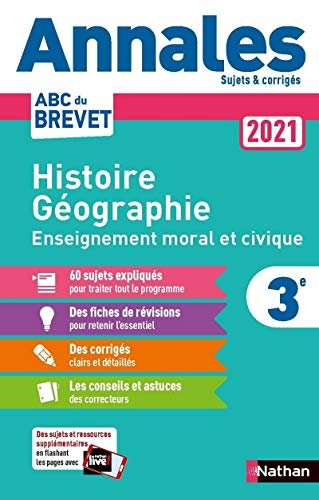 Annales20ABC20du20Brevet20202120Histoire-GC3A9ographie20Enseignement20Moral20et20Civique.jpg Annales ABC du Brevet 2021 Histoire-Géographie Enseignement Moral et Civique – Image 1