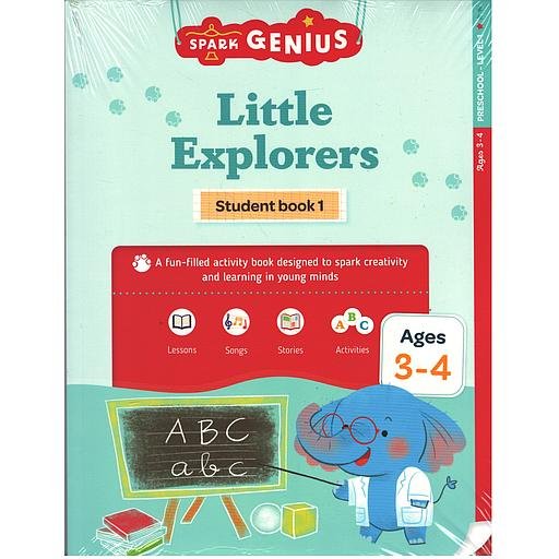 Little20Explorers20student20book20120ages203-4.jpg Little Explorers student book 1 ages 3-4 – Image 1