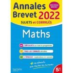 Maths 3e Brevet 2022