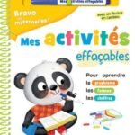 Mes activités effaçables petite section