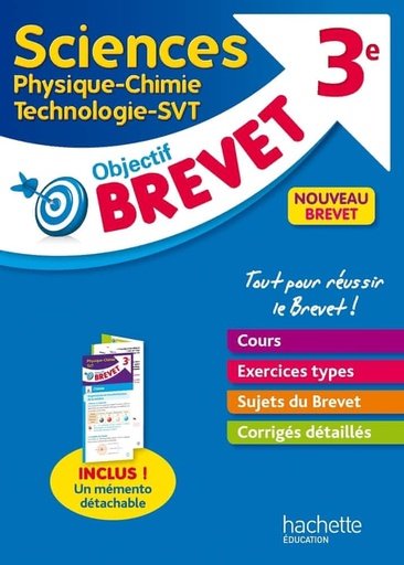 Objectif20Brevet20-20Physique-Chimie20Technologie20SVT203e.jpg Objectif Brevet - Physique-Chimie Technologie SVT 3e – Image 1