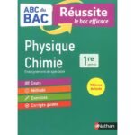 Physique chimie 1re