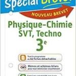 Spécial Brevet - Fiches Sciences 3e - Nouveau programme 2016
