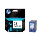 Cartouche d'impression 3-couleurs HP 22 (C9352AE)
