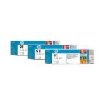 Multipack de cartouches d'encre HP 91 (C9482A)