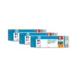 Multipack de cartouches d'encre HP 91 (C9484A)