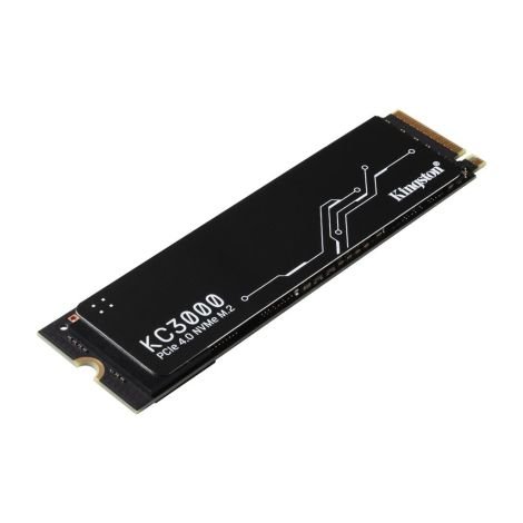 Disque Dur interne SSD Kingston KC3000 M.2 2280 PCIe Gen4 x4 NVMe 3D TLC 2048 Go (SKC3000D/2048G) – Image 1