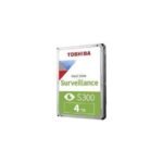 Disque Dur interne TOSHIBA S300 4 To  5400 RPM 256 Mo Serial ATA 6 Gb/s ( HDWT840UZSVA)