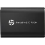 Disque Dur portable externe SSD HP portable P500 1 To  jusqu'à 420 Mo/s USB 3.2 Noir (1F5P4AA#AAB)