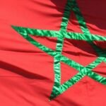 Drapeau du Maroc 150x200cm En Tissu et Sans Support
