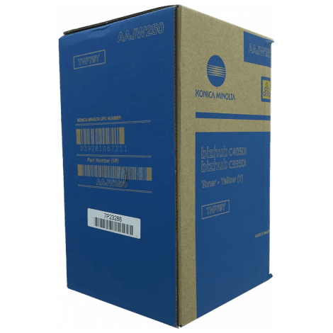 Toner Konica Minolta jaune AAJW250 pour Bizhub C3350i C3351i C4050i C4051i (TNP-79 Y) – Image 1