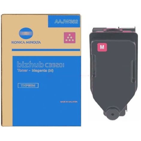 Toner Magenta AAJW352 Konica Minolta pour Bizhub C3320i / C3321i - 9 000 Pages (TNP80M) – Image 1