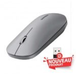 Ugreen Souris sans fil 2 4Ghz 10M GRIS Clair (90373)