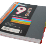 Registre  Université A4 Spirale 9 Sujets BLEU MARINE
